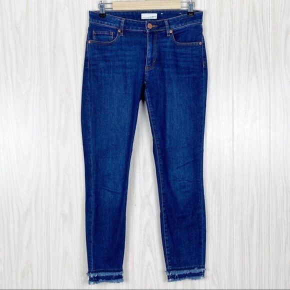 LOFT Denim - Loft | Curvy Raw Hem Skinny Jeans Size 26